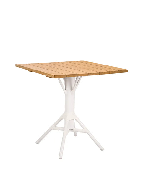 Nicole Cafébord 70x70 fra Sika-Design - White - Jacobsen Plus