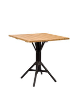 Nicole Cafébord 70x70 fra Sika-Design - Black - Jacobsen Plus