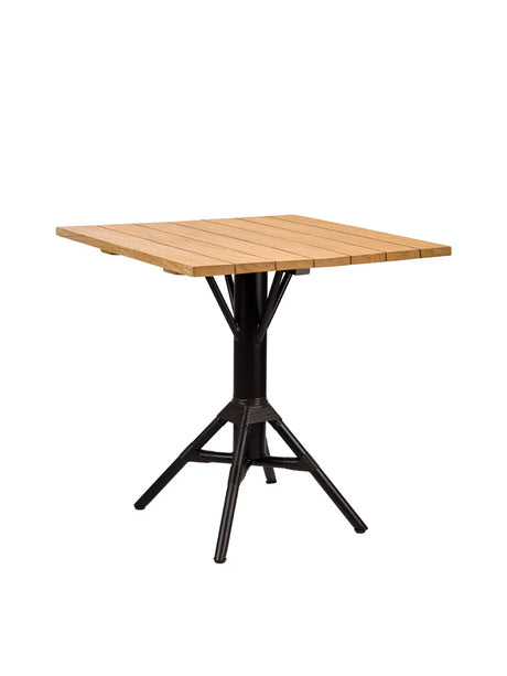 Nicole Cafébord 70x70 fra Sika-Design - Black - Jacobsen Plus