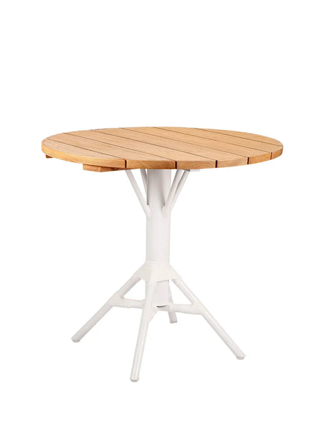 Nicole Cafébord Ø80 fra Sika-Design - White - Jacobsen Plus