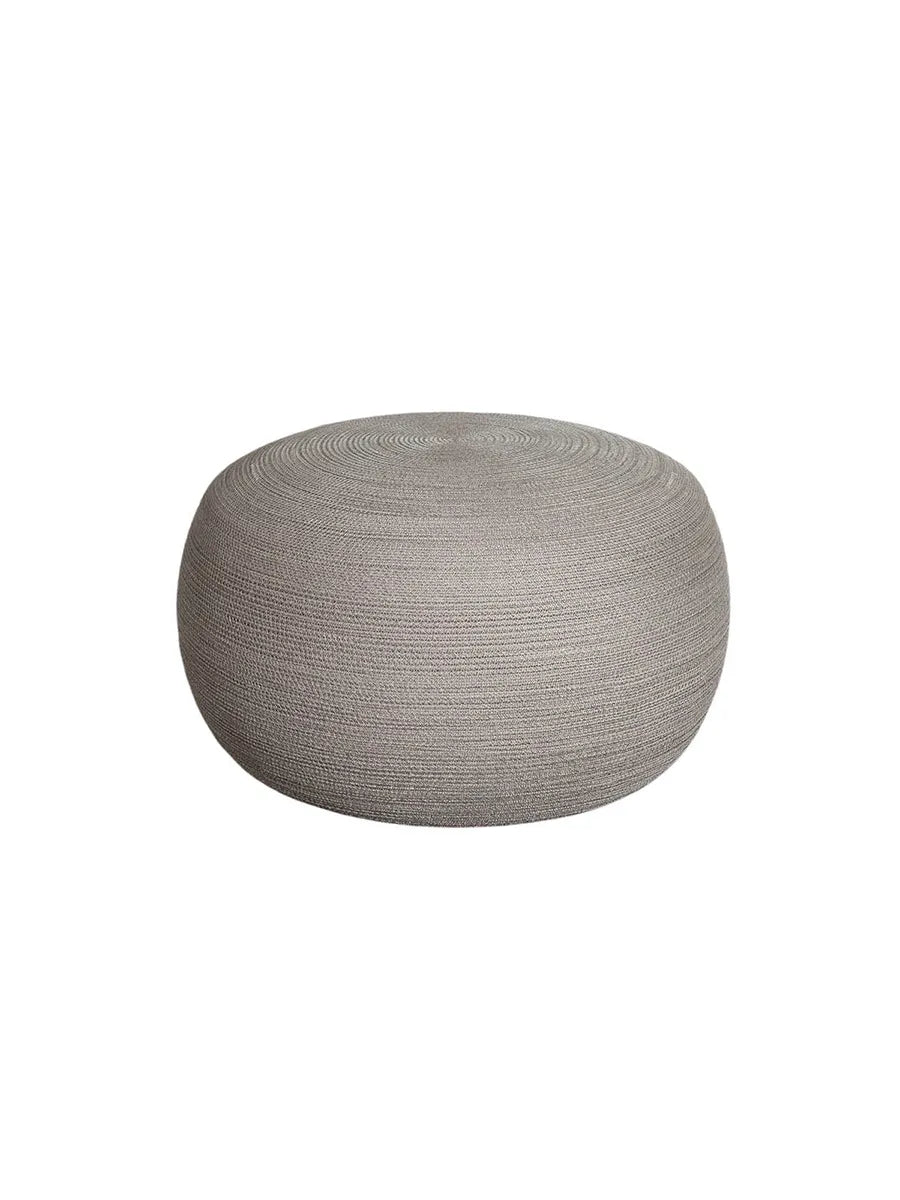 Circle Fodskammel, stor fra Cane-line - Taupe - Jacobsen Plus