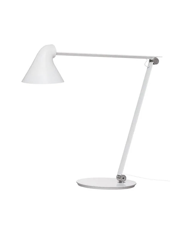 NJP bordlampe fra Louis Poulsen - Hvid / Fod - Jacobsen Plus