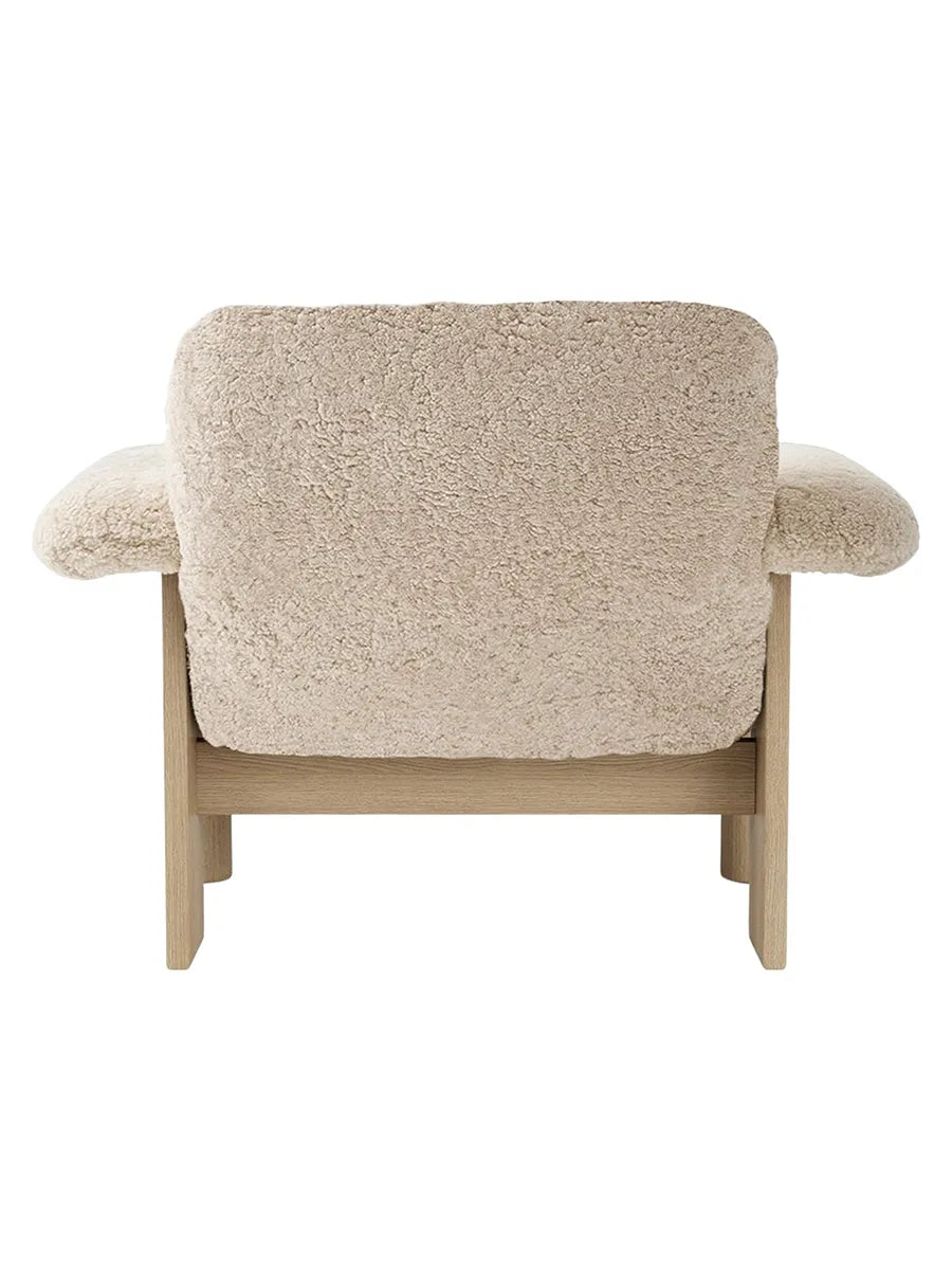 Brasilia Lounge Chair, low back, sheepskin fra Audo Copenhagen - 7 - Jacobsen Plus