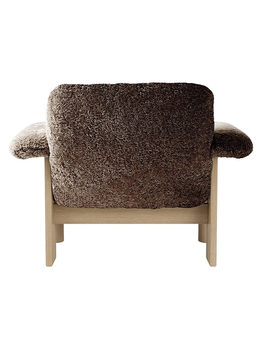 Brasilia Lounge Chair, low back, sheepskin fra Audo Copenhagen - 13 - Jacobsen Plus