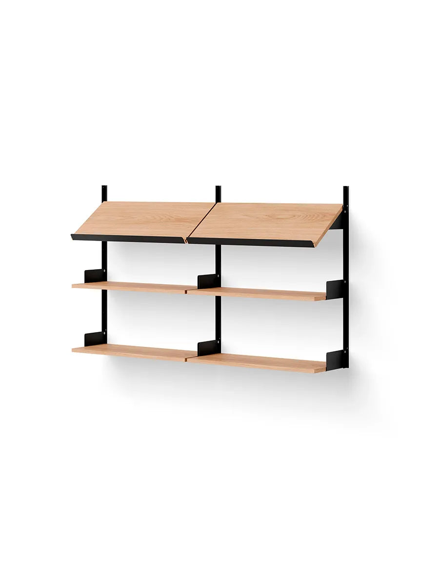 Office shelf fra New Works - Eg-sort - Jacobsen Plus