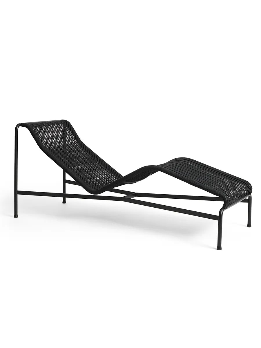Palissade Cord Chaise Longue fra Hay - Anthracite - Jacobsen Plus