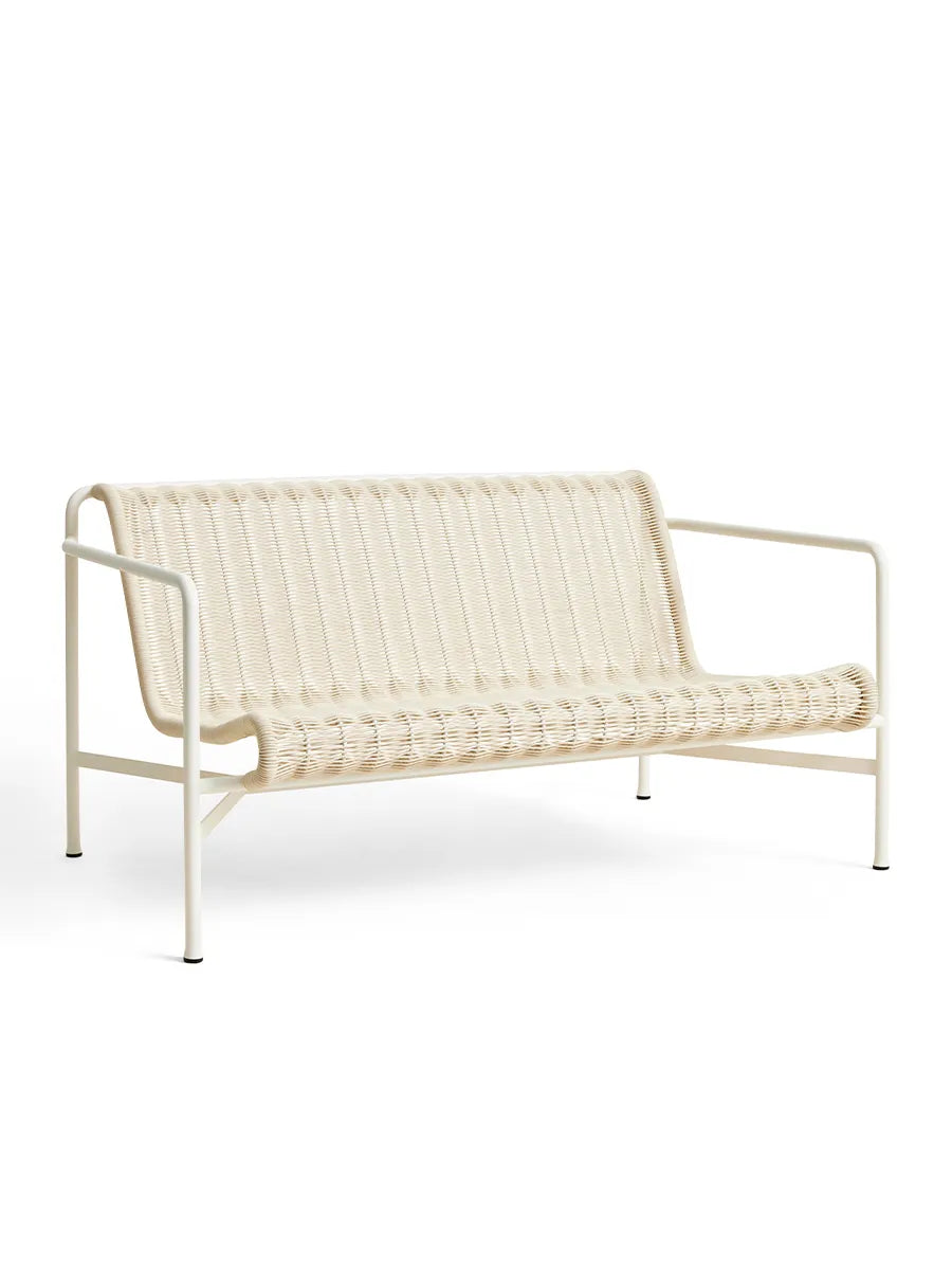 Palissade Cord Dining Bench fra Hay - Cream white - Jacobsen Plus