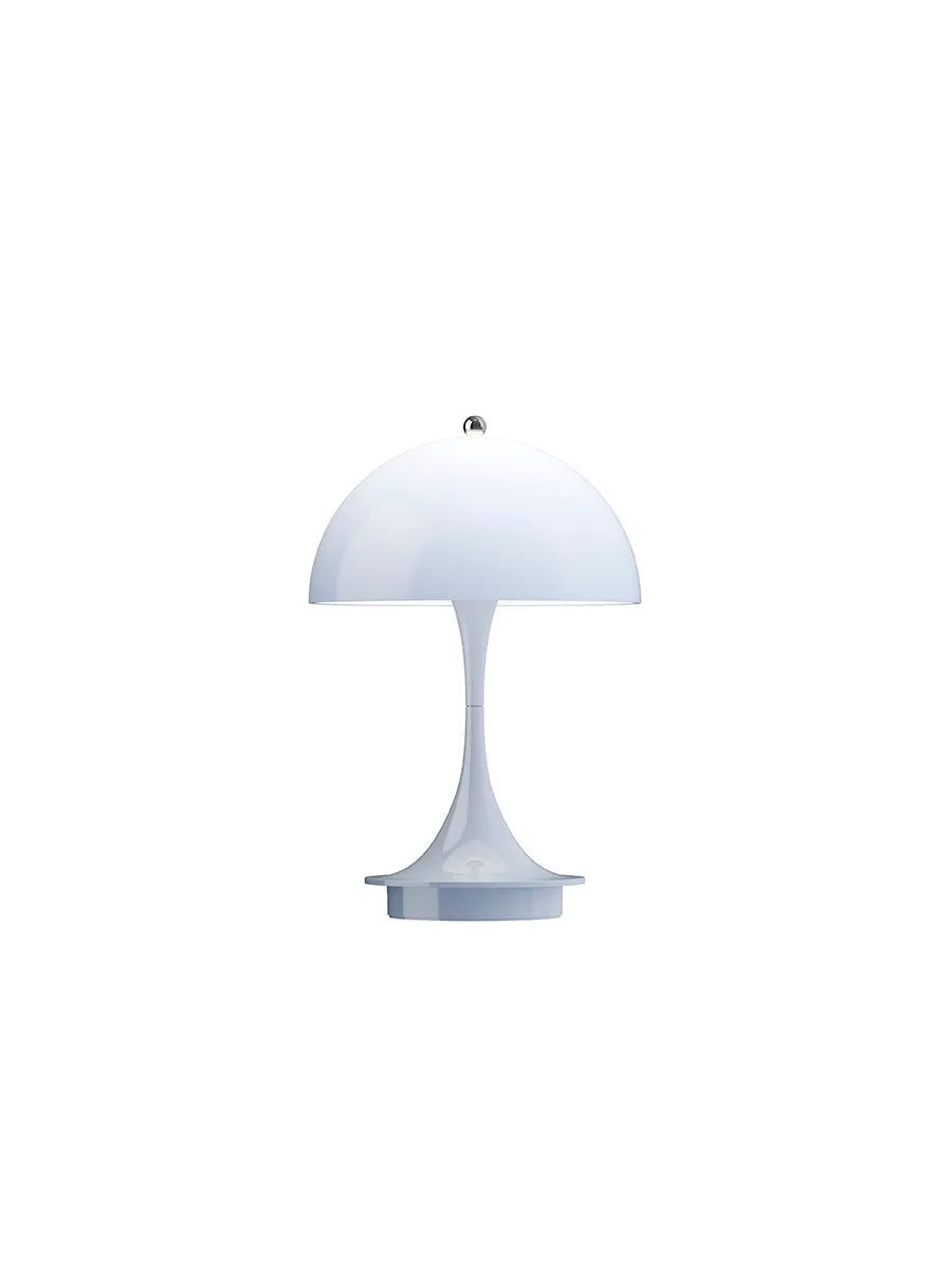Panthella 160 Portable V3, opal pale blue af Verner Panton