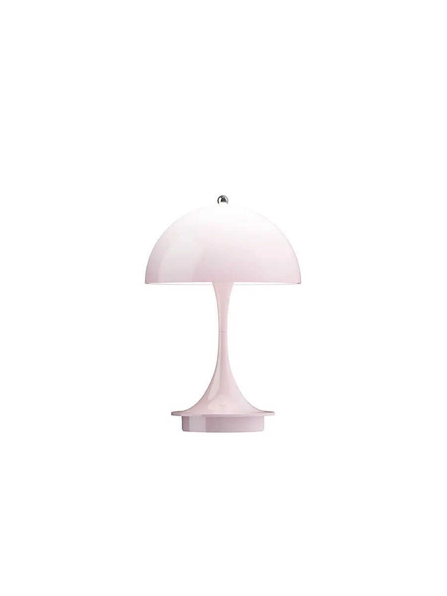 Panthella 160 Portable V3, opal pale rose af Verner Panton