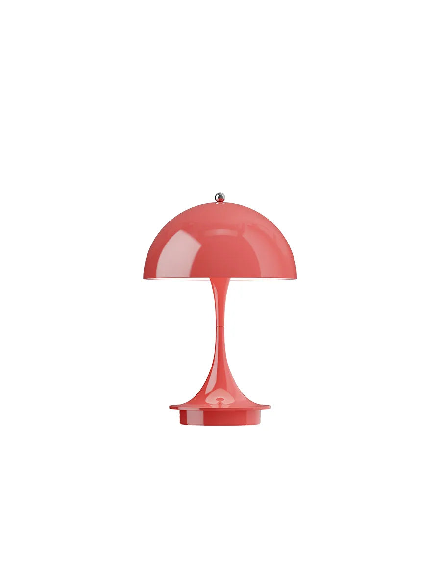 Panthella 160 Portable V3, opaque coral af Verner Panton