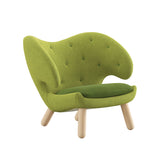 Pelikan stol, eg klar olie af Finn Juhl - Hallingdal 980 / 960 - Jacobsen Plus