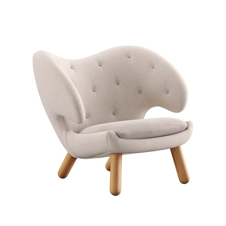 Pelikan stol, eg olie af Finn Juhl - Hallingdal 103 / 113 - Jacobsen Plus