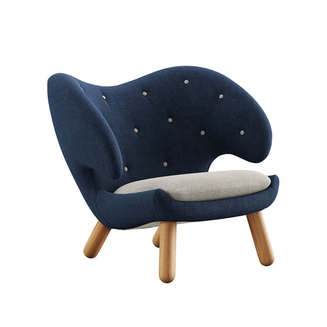 Pelikan stol, eg olie af Finn Juhl - Hallingdal 764 / 110 - Jacobsen Plus