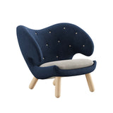 Pelikan stol, eg klar olie af Finn Juhl - Hallingdal 764 / 110 - Jacobsen Plus