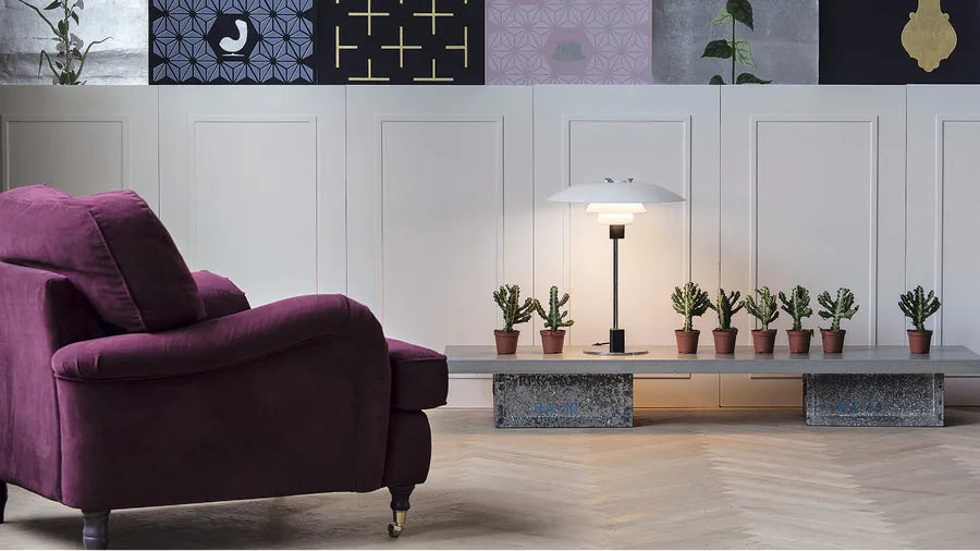 PH 4/3 bordlampe fra Louis Poulsen