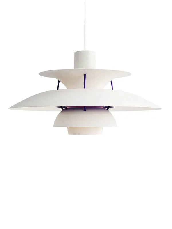 PH 5 Pendel af Poul Henningsen - Hvid Classic - Jacobsen Plus