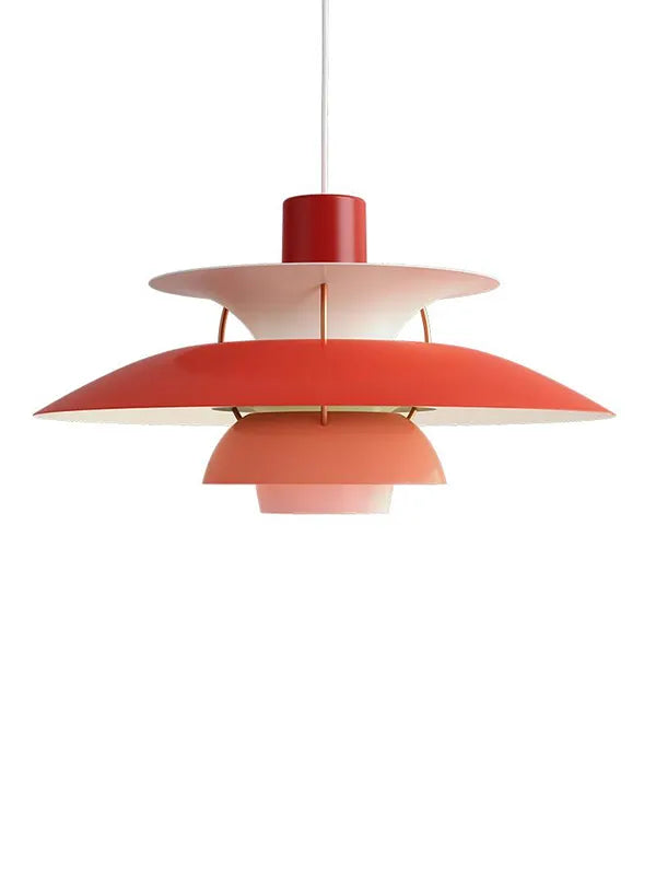 PH 5 Pendel af Poul Henningsen - Rød - Jacobsen Plus