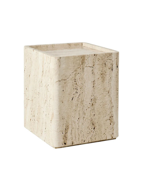 Pietra Side Table, 33 x 33 cm fra GUBI - Lively Sepia - Jacobsen Plus