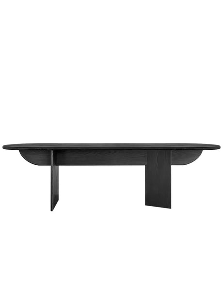 Pillabout Dining Table, 240x95 cm fra Louise Roe - Sortmalet - Jacobsen Plus