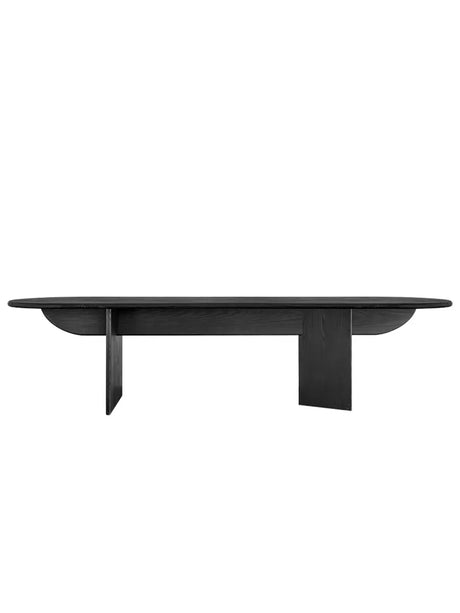Pillabout Dining Table, 300x100 cm fra Louise Roe - Sortmalet - Jacobsen Plus