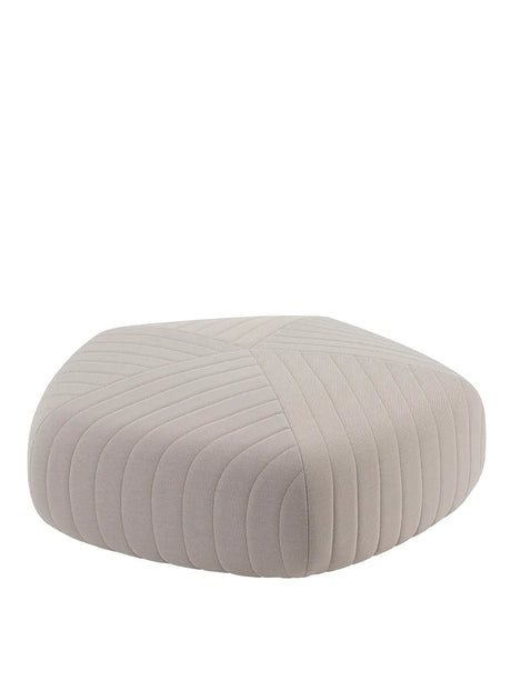Five Pouf, x-large fra Muuto - Steelcut Trio 0205 - Beige - Jacobsen Plus