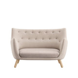 Poet sofa, eg klar olie af Finn Juhl - Hallingdal 103 / 113 - Jacobsen Plus