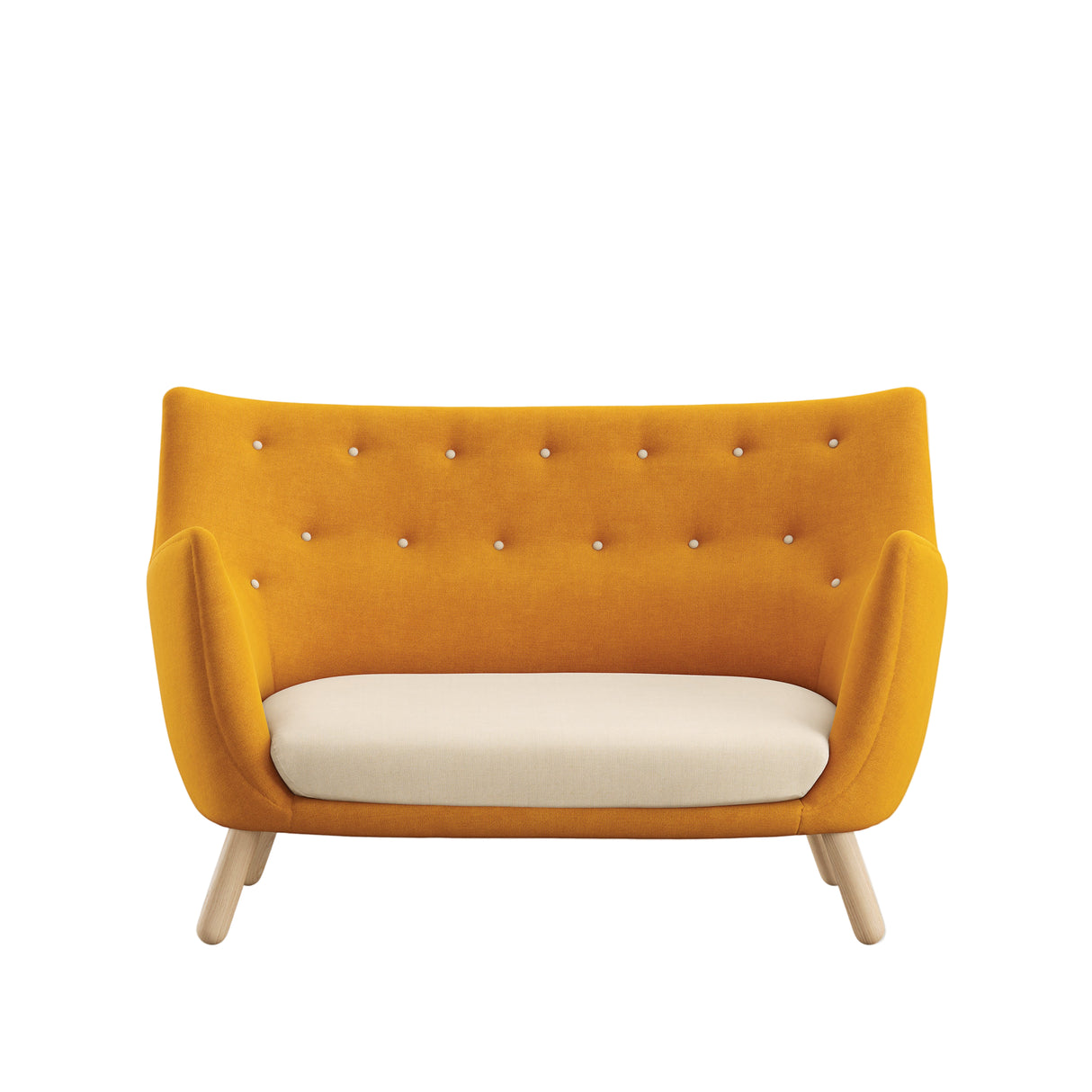 Poet sofa, eg klar olie af Finn Juhl - Hallingdal 457 / 100 - Jacobsen Plus