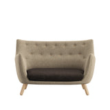 Poet sofa, eg klar olie af Finn Juhl - Hallingdal 227 / 376 - Jacobsen Plus