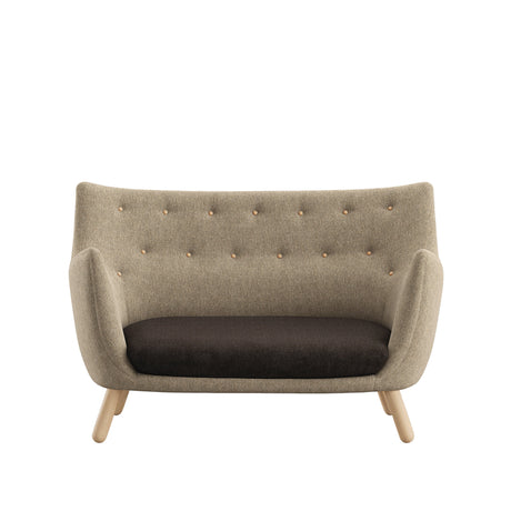 Poet sofa, eg klar olie af Finn Juhl - Hallingdal 227 / 376 - Jacobsen Plus