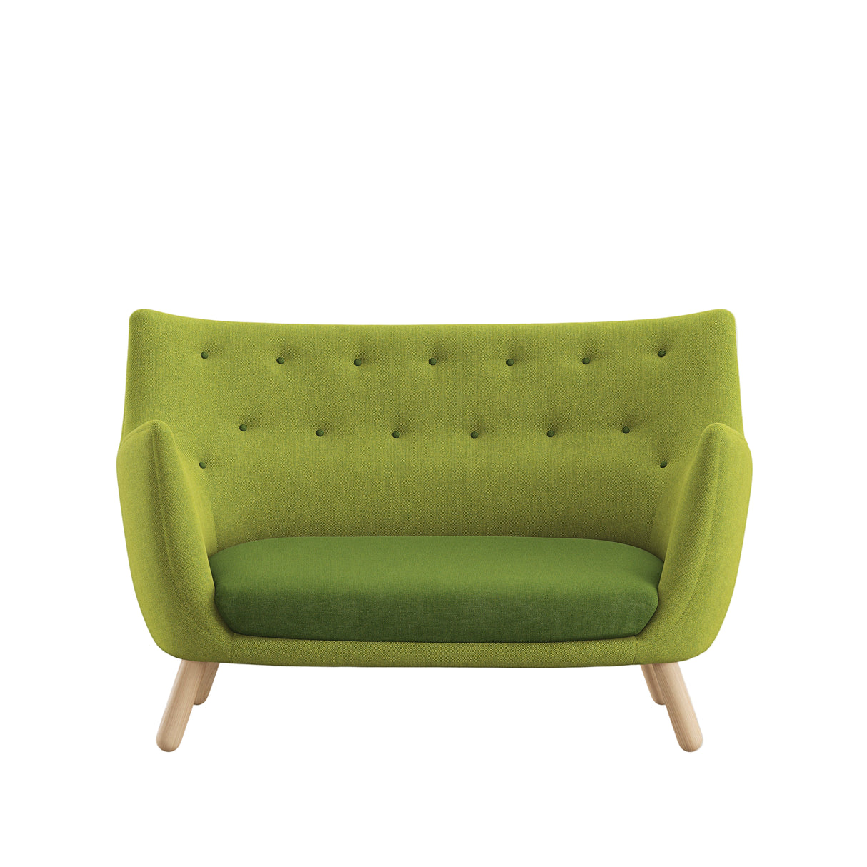 Poet sofa, eg klar olie af Finn Juhl - Hallingdal 980 / 960 - Jacobsen Plus