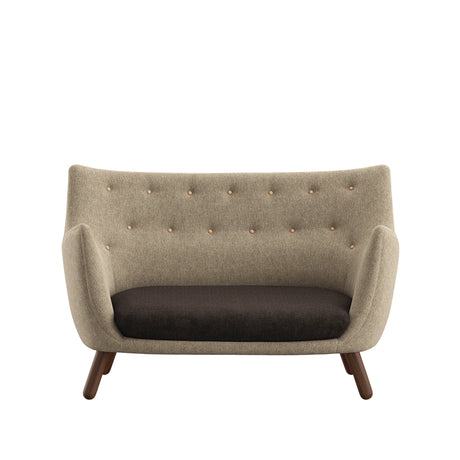 Poet sofa, valnød af Finn Juhl - Hallingdal 227 / 376 - Jacobsen Plus