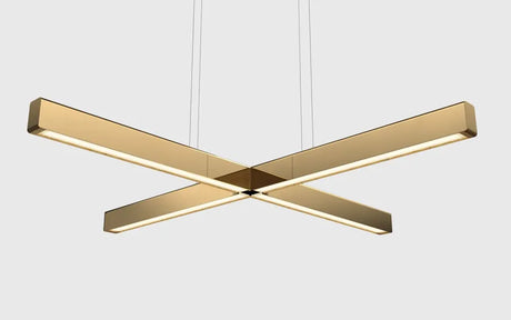 X Model pendel fra Anour - Poleret messing - Jacobsen Plus