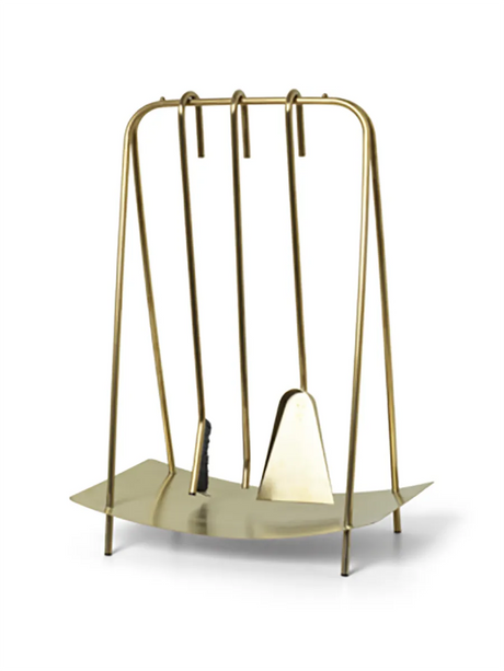 Port Fireplace Tools, messing fra Ferm Living - 1 - Jacobsen Plus