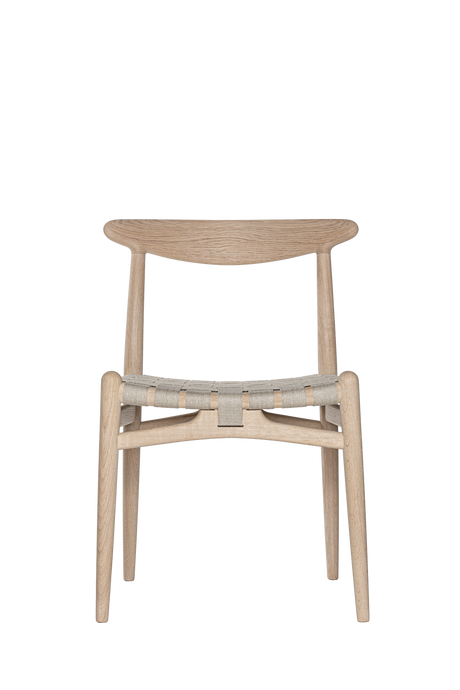 PP101 stol af Hans J. Wegner - Eg / sæbebehandlet / natur gjorde - Jacobsen Plus