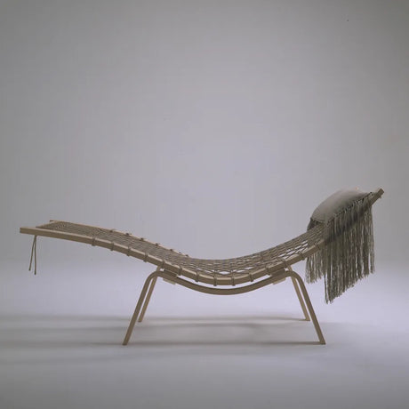 PP135 Hammock af Hans J. Wegner - Sæbebehandlet / Standardstof / Eg - Jacobsen Plus