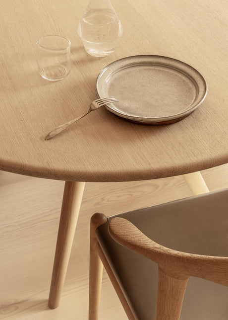 PP75/120 Spisebord af Hans J. Wegner - Bord (uden tillægsplade) / Eg / Sæbebehandlet - Jacobsen Plus