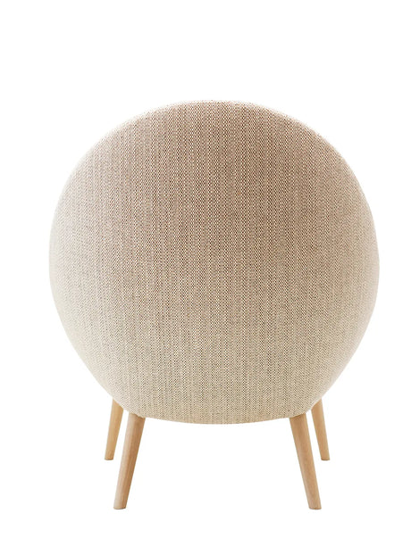 PP521 Den Polstrede Påfugl af Hans J. Wegner - Sæbebehandlet / Standardstof / Eg - Jacobsen Plus