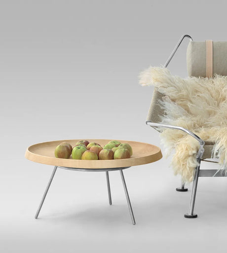 PP586 Frugtfad af Hans J. Wegner - Klar bioolie / Eg - Jacobsen Plus