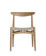 PP101 stol af Hans J. Wegner - Eg / klar bioolie / natur gjorde - Jacobsen Plus