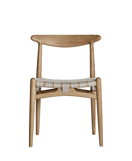 PP101 stol af Hans J. Wegner - Eg / klar bioolie / natur gjorde - Jacobsen Plus