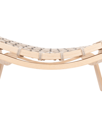 PP135 Hammock af Hans J. Wegner - Sæbebehandlet / Standardstof / Eg - Jacobsen Plus