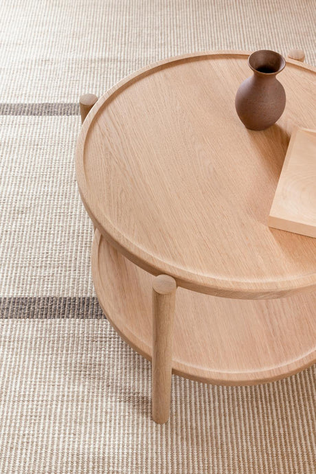 PP35 Bakkebord af Hans J. Wegner - Sæbebehandlet / Eg - Jacobsen Plus