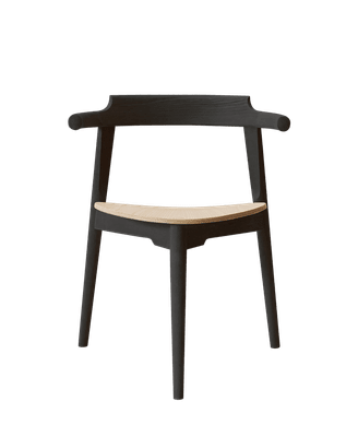PP58/3 Stol af Hans J. Wegner - Standardstof / Eg / Sæbebehandlet - Jacobsen Plus