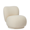 Swivel Nordic Bouclé Off-white