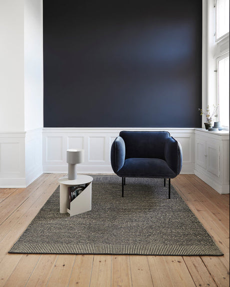 Rombo Rug, grey fra Woud - 1 - Jacobsen Plus