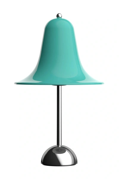 Pantop bordlampe, Ø23 af Verner Panton - Light teal - Jacobsen Plus