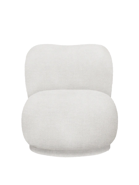 Rico Lounge Chair Piccolo fra Ferm Living - Bouclé Off-white - Jacobsen Plus