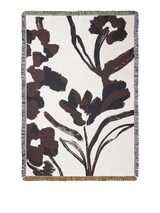 Cilla Tapestry Blanket Off-white/Dark Grape fra Ferm Living - 1 - Jacobsen Plus