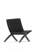 Cuba Stol - sort/sort fra Carl Hansen & Søn - 5 - Jacobsen Plus