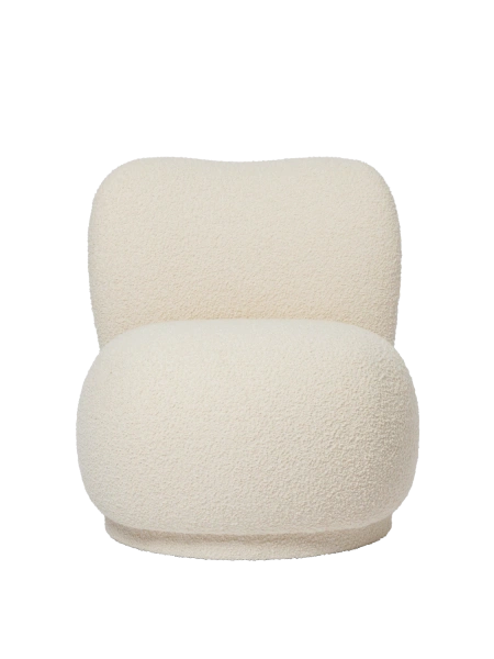 Rico Lounge Chair Piccolo fra Ferm Living - Nordic Bouclé Off-white - Jacobsen Plus